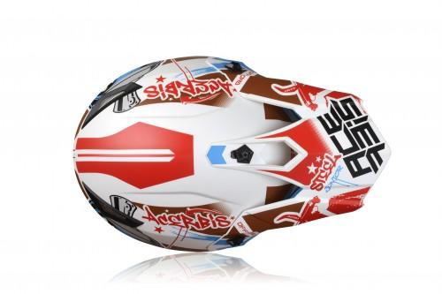 Acerbis STEELOFF ROAD DIVISIONWHITEBLUE 5